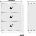 Weiteres Produktbild Tabellenpapier, 240 mm, 6, 3-lagig, VICTORIA