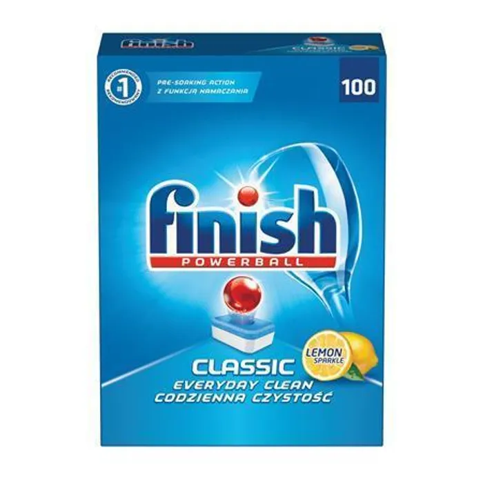 Hauptproduktbild Tablety do myčky "Finish Powerball Classic", citrón, 100 ks