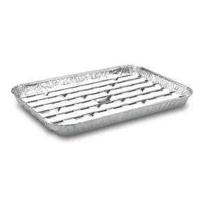 Grillpfanne (ALU) eckig 34 x 22 cm [3 St.]