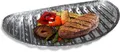 Weiteres Produktbild Grillpfanne (ALU) halbrund 32,5 x 19 cm [3 St.]