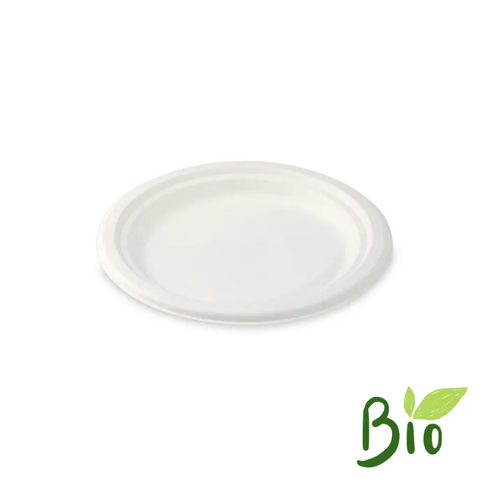 Hauptproduktbild Talíř kulatý BIO cukrová třtina průměr 17,5 cm [50 ks]