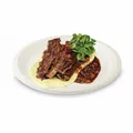 Teller Zuckerrohr-Bagasse durchmesser 26cm [50 St.]