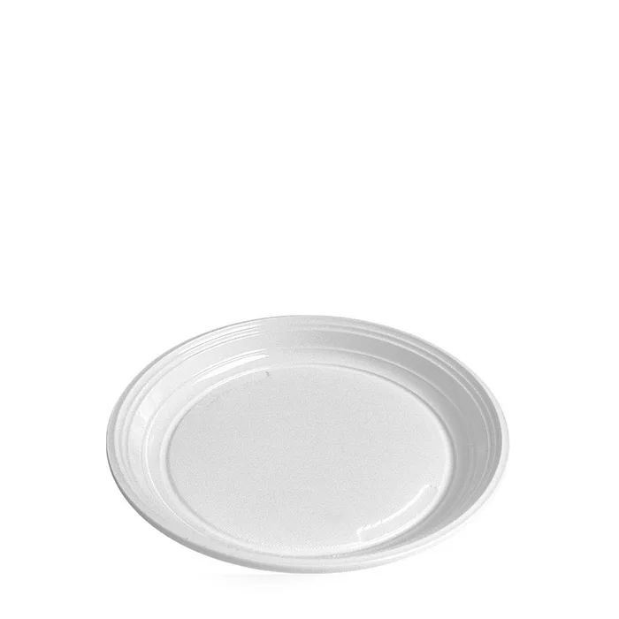 Hauptproduktbild Talíř mělký, bílý (PS) průměr 20,5 cm [100 ks]