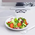 Weiteres Produktbild Teller (PP) Reware Dinner wiederverwendbar schwarz durchmesser 22cm [12 St.]