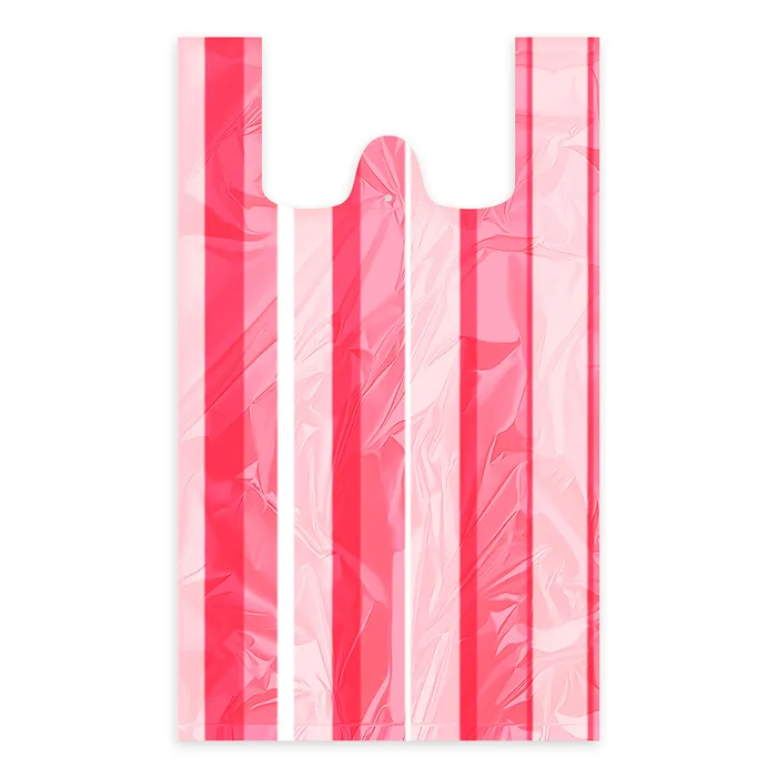 Hauptproduktbild Taška (HDPE) pruhovaná 30+14 x 50 cm `10kg` [100 ks]