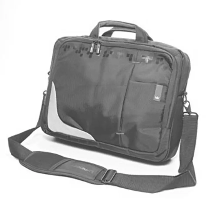Hauptproduktbild Taška na notebook 15,6", černá s červenými prvky z nylonu, NT007 typ Crown