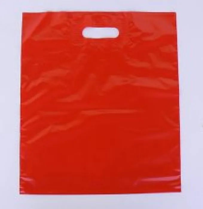 Hauptproduktbild Taška polyetylénová s průhmatem červená [1 ks]