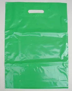 Polyethylenbeutel mit grüner Haptik [1 St]