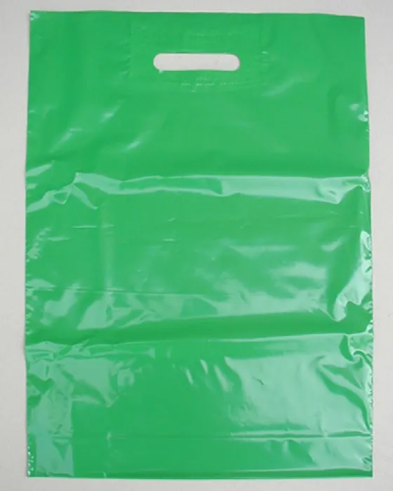 Hauptproduktbild Taška polyetylénová s průhmatem zelená [1 ks]