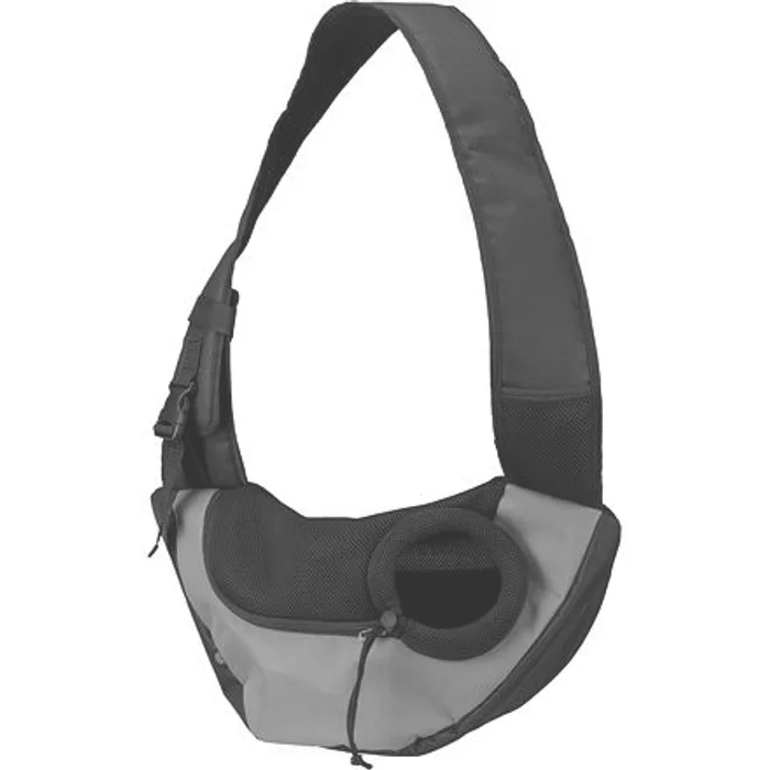 Hauptproduktbild Taška přes rameno SLING, 50 x 25 x 18cm, růžovo/černá (max. 5kg)