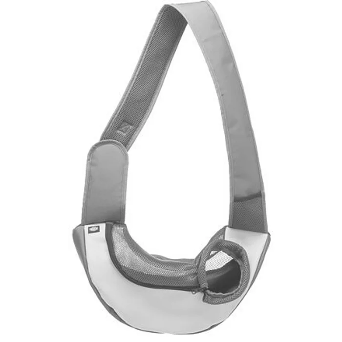 Hauptproduktbild Taška přes rameno SLING, 50 x 25 x 18cm, světlešedá/světlemodrá (max. 5kg)