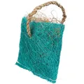Tasche mit Kokosfaser - Spielzeug für Nagetiere, Sisal, 10 x 13 cm, blau