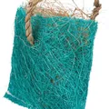 Weiteres Produktbild Tasche mit Kokosfaser - Spielzeug für Nagetiere, Sisal, 10 x 13 cm, blau