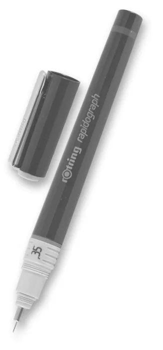 Hauptproduktbild Technické pero Rotring Rapidograph výběr šíře hrotu 0,35 mm