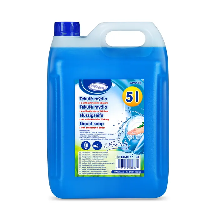 Hauptproduktbild Tekuté mýdlo s antibakteriálním účinkem "Fresh" 5 litrů [1 ks]