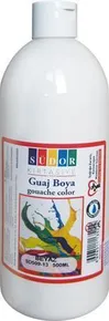 Tempera Farbe, weiß, 500 ml, Südor