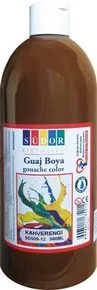Tempera Farbe, braun, 500 ml, Südor