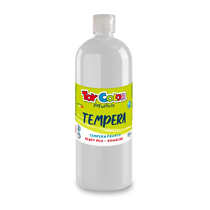 Hauptproduktbild Temperová barva PASUTO Toy Color bílá 1000 ml