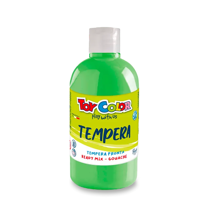 Hauptproduktbild Temperová barva PASUTO Toy Color světle zelená 500 ml