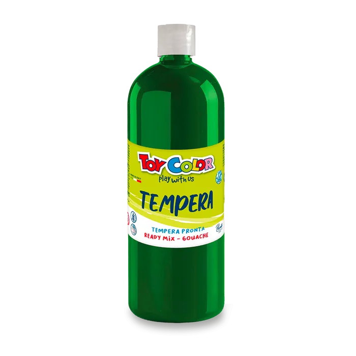 Hauptproduktbild Temperová barva PASUTO Toy Color zelená 1000 ml
