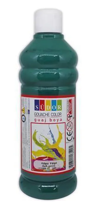 Hauptproduktbild Temperová barva, tmavě zelená, 500ml, Südor