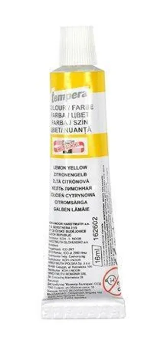 Hauptproduktbild Temperové barvy 16ml - 162602 žlutá citronová