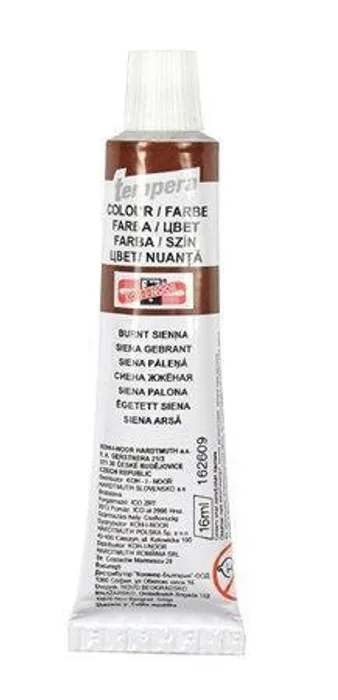 Hauptproduktbild Temperové barvy 16ml - 162609 siena pálená