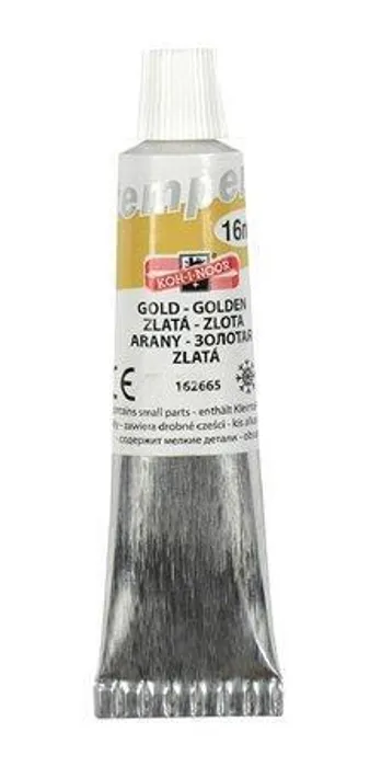 Hauptproduktbild Temperové barvy 16ml - 162665 zlatá