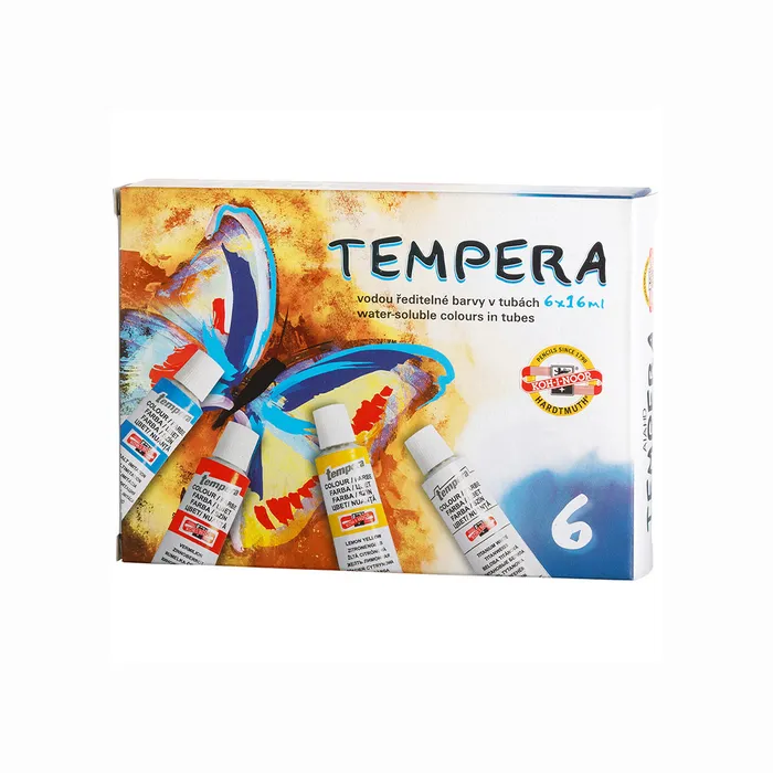 Hauptproduktbild Temperové barvy sada (162547) 6 ks 16 ml