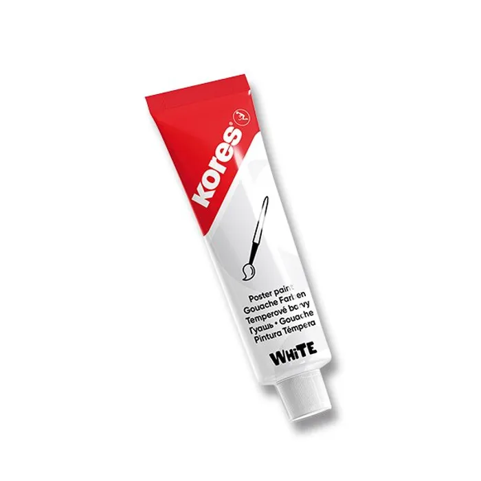 Hauptproduktbild Tempery v tubě Kores Temperas 12 ml, bílá