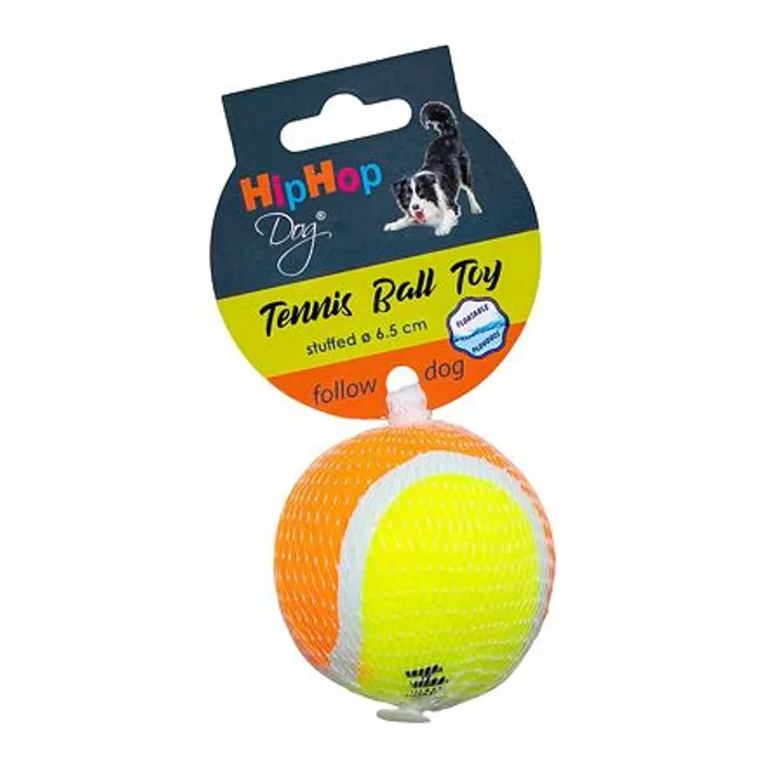Hauptproduktbild Tenisový míč plněný, plovoucí 6,5 cm HIPHOP DOG