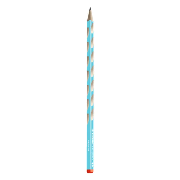 Hauptproduktbild Tenká ergonomická grafitová tužka pro praváky STABILO EASYgraph S modrá - HB