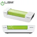 Leitz iLAM Easy A4 Heißlaminator, Glänzend weiß / grün