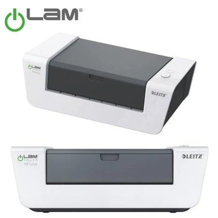 Hauptproduktbild Teplý laminátor Leitz iLAM Touch A4 Turbo, Lesklá bílá / antracitová