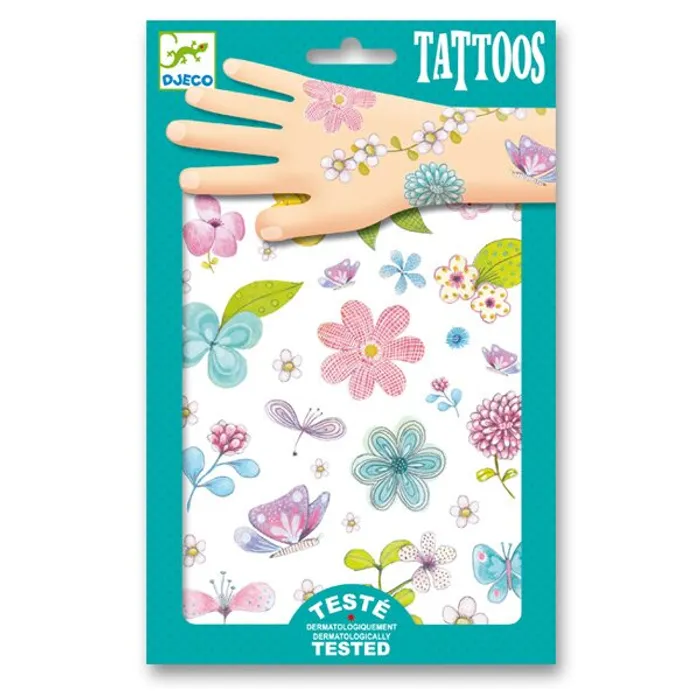 Hauptproduktbild Tetování Djeco Květiny