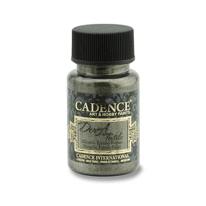Hauptproduktbild Textilní barva Cadence Dora Textile, met. antracitová, 50 ml