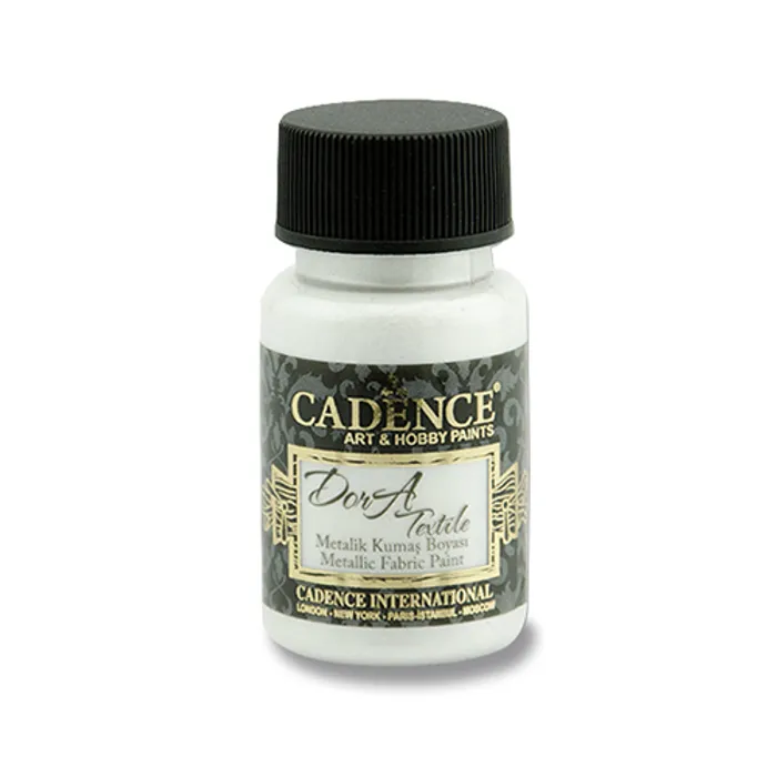 Hauptproduktbild Textilní barva Cadence Dora Textile, met. perleťová, 50 ml