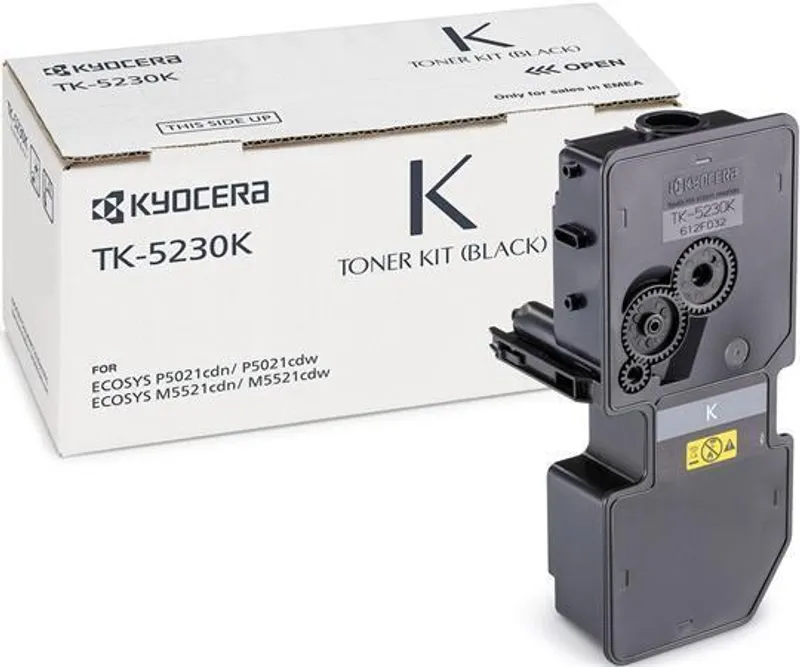 Hauptproduktbild TK5230 Toner pro M5521CDN, 5521CDW, P5021CDN, 5021CDW tiskárny, KYOCERA černá, 2,6tis.stra