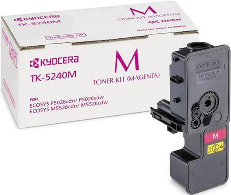 Hauptproduktbild TK5240 Toner pro M5526CDN, 5526CDW, P5026CDN, 5026CDW tiskárny, KYOCERA magenta, 4tis.stra