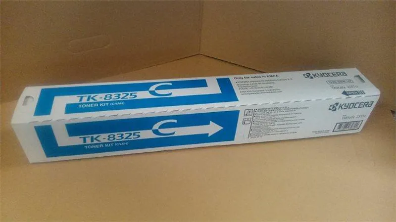 Hauptproduktbild TK8325C Toner, pro TaskAlfa 2551ci tiskárnu, KYOCERA Cyanová, 12 tis. stran
