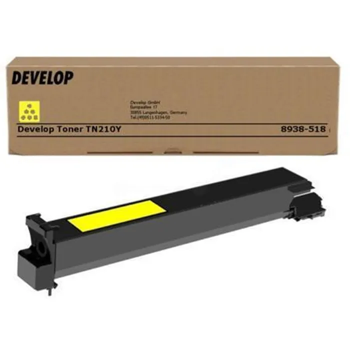 Hauptproduktbild TN 210Y Toner pro ineo+250 tiskárny, DEVELOP žlutá, 12 tis.stran