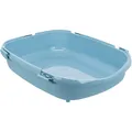 WC Primo XXL abgedeckt, 56 x 47 x 71 cm, blau/weiß