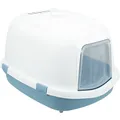 WC Primo XXL abgedeckt, 56 x 47 x 71 cm, blau/weiß
