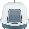 WC Primo XXL abgedeckt, 56 x 47 x 71 cm, blau/weiß