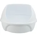 Weiteres Produktbild SIMAO Katzentoilette, hoher Rand, 48 x 30 x 58 cm, weiß