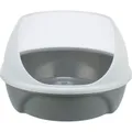 Weiteres Produktbild SIMAO Katzentoilette, hoher Rand, 48 x 30 x 58 cm, grau