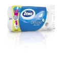 Weiteres Produktbild Toilettenpapier, 3-lagig, 8 Rollen, ZEWA „Deluxe“, weiß