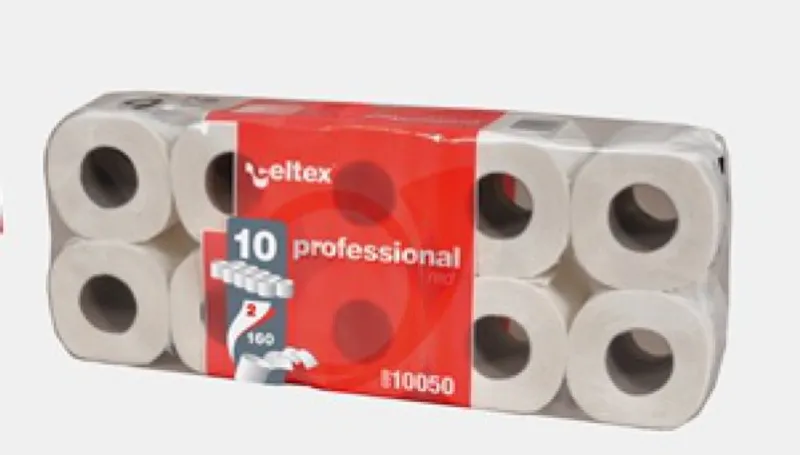 Hauptproduktbild Toaletní papír CELTEX Professionál 2 vrstvý 160 útržků [10 ks]