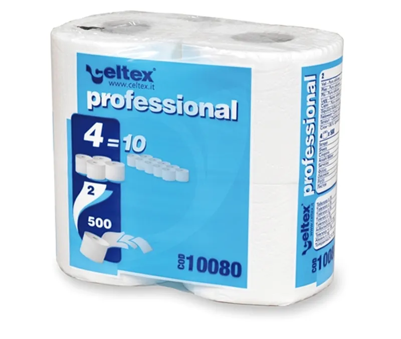 Hauptproduktbild Toaletní papír CELTEX Professionál 2 vrstvý 500 útržků [4 ks]