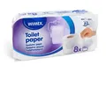 Toilettenpapier (FSC Mix) 3-lagig weiß O12cm 28m 250 Blatt [8 St.]
